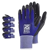 RS STROMER ESD Antistatik Handschuhe | 5 Paar Gr.7 | Elektronik Montagehandschuhe | Carbon Faser Electrostatic-Handschuh
