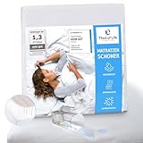 Matratzenschoner 120x200 wasserdicht, atmungsaktiver und hypoallergener Bettbezug, Antibakteriell und waschbar, milbendicht und schimmelresistent, Hygienische Matratzenauflage und nässeschutz 120x200