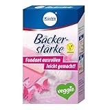 Küchle Bäckerstärke 100g | Vegan | Idealer Helfer beim Ausrollen von Fondant | Verhindert das Kleben an Utensilien | Mühelos, schnell und einfach | 1 x 100 g Packung
