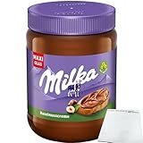 milka Haselnusscreme Brotaufstrich (600g MAXI Glas) + usy...