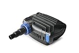 AquaOne Eco Teichpumpe CTF-B 10000 80 Watt 10000l /h I Hochwertige Teichpumpe mit Filter I Spezielle Pumpe für den Gartenteich I Filterpumpe Teich I Teich Pumpe