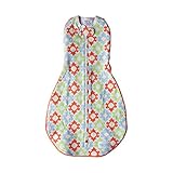 Woombie Grow with Me Baby-Wickeltuch, wandelbar, passend für 0-9 Monate, erweiterbar bis zu 18 Monate, Mandala Multi