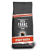 Der-Franz Espresso Kaffee, ganze Bohne, 1000 g