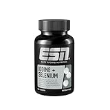 ESN Iodine + Selenium (früher: ESN T3 Support), 60 Tabletten - Jod Selen Komplex, Optimale Dosierung