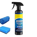 Keramik Versiegelungsspray Für Autos,keramikversiegelung Auto,Auto Versiegelung,500ml Kratzschutz Wachspolitur Wasserlose Reinigung Ölfilm Glasreiniger Lackversiegelung Hochglanz Für Lkw & Motorräder