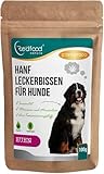 Leckerlis für Hunde mit Hanföl – Huhngeschmack – 100 g – Natürliche Trainings- & Belohnungs-Snacks – Ohne Konservierungsstoffe – Für Haut, Fell, Verdauung & Wohlbefinden