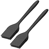 2 Stück 21cm Backpinsel,Silikonpinsel,Backpinsel Silikon,Silikonpinsel Küche,Pinsel Küche,Silikon Pinsel,Grillpinsel,Pinsel Backen,Spülmaschinengeeignet,für Backen,Kochen,Grillen