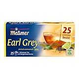 Meßmer Earl Grey | Feiner Schwarztee mit Bergamotte-Aroma | 25 Teebeutel | Harmonisch abgestimmt