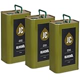 JC Griechisches Natives Olivenöl Extra - BIO Premium Qualität - Kalamata PDO - in 4 Größen (3 x 3 l)