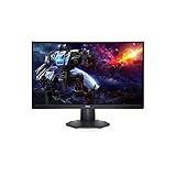 Dell Gaming Monitor, S2422HG, 23.6 Zoll, LED LCD, VA, 1ms, 165Hz, 350cd/m², Curved, DP, HDMI, Audio Out, AMD FreeSync, 3Jahre DELL Austauschservice, Schwarz