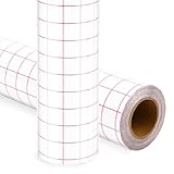 PHOGARY Transferfolie Plotter für Plotterfolie Vinyl, 30,5 x 500cm Übertragungsfolie Plotter Transferfolie für Plotterfolie Vinylfolie, Partydekoration, Becher, Übertragungsfolie Plotter
