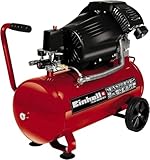 Einhell Kompressor TC-AC 420/50/10 V (2200 W., max. 10 bar, 50 l-Tank, 420 l/min Ansaugleistung, Motordrehzahl 2850 min^-1, Druckminderer, Manometer, Ölschmierung)