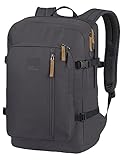 Jack Wolfskin Berkeley DE Luxe Tagesrucksack, Asphalt, ONE Size