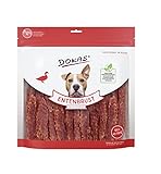 DOKAS Entenbrust in Scheiben – Getreidefreier Premium Snack für Hunde – aus Entenbrustfilet – 1 x 900 g