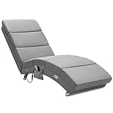 Casaria® Relaxliege XXL Massage Heizfunktion 186x89x55cm...