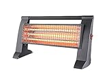 Quarz-Heizstrahler mit 3 Leistungsstufen, 400/800/1200 W,...