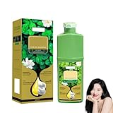 Bubble Mousse Hair Dye Shampoo, Long-Lasting Plant-Based Foam Hair Dye, Quick-Acting Hair Dye Bubble Hair Dyes With Herbal Extracts for Gray Hair Coverage&Color for All Hair Types (Naturschwarz)