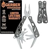 Gerber Multifunktionswerkzeug mit Nylon-Scheide und 12 Funktionen, Suspension Multi-Tool, 1003720