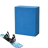 Gummistein für Snowboarder, Fleckenentfernung, weiches Werkzeug, Snowboard-Kantenschleifen, Gummistein, für die Wartung nach der Fahrt, Vorsaison, Snowboarder