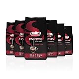 Lavazza, Espresso Aromatico, Arabica & Robusta Kaffeebohnen, Ideal für Espressomaschinen, Schokolade & Trockenfrüchte Aromen, Aromatischer Geschmack, Intensität 7/10, Leichte Röstung, 6 kg Packung