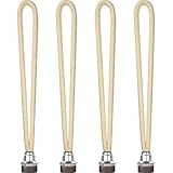 JNJOOD 4 PCS Öllampendocht Luftdichter Kontrollkatalytischer Brennerlampen Docht 18mm Baumwollseil+Metall für Diffusor Aromatherapie Dekoration