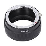 Objektiv-Mount-Adapter, für Pentax PK-Mount-Objektiv auf Nikon Z-Mount-Objektiv-Adapter, Kompatibel mit Z30 Z50 Z6 Z7 Z6II Z7II Z8 Z9