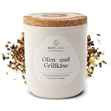 POTLUCK | Ofen- und Grillkäse Gewürz | Gewürzzubereitung im Keramiktopf | 60g | Mit natürlichen Inhaltsstoffen