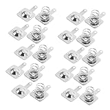 ADOCARN 10 Sätze Batteriekasten Plus Und Minuspol Batterie Schnelltrenner Aaa Batterie Plus Aaa Batterieplatten Federklemme Für Batterien Metallplatte