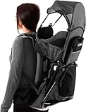 Luvdbaby Kraxe Kindertrage bis 18 Kg - Ergonomisch Kindertragerucksack für Kinder - Premium Toddler Carrier - Baby Tragerucksack - Babytrage Rückentrage Kleinkind - Rucksack mit Kindersitz