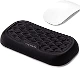 VAYDEER Handballenauflage für Maus Handgelenkauflage Ergonomische Memory Foam Wrist Rest Handauflage für Büro und Spiele - Schwarz