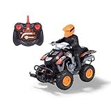 Dickie Toys - RC Auto Mud Quad (21 cm) - ferngesteuertes Auto ab 6 Jahre mit Gummireifen, Remote Control Car für Kinder, 12 km/h, 2,4 GHz Fernbedienung, inkl. Batterien