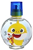 Baby Shark Parfüm für Kinder: Eau de Toilette im schönen Glasflakon mit Baby Shark Motiv, Geschenk für Kinder ab 5 Jahren (30ml)