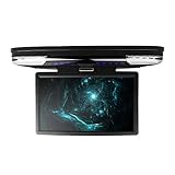 XTRONS 15,6“ Auto Deckenmonitor Digital-Dvd-Player Im Auto Fhd 16: 9 Bildschirm Für Auto Bus Unterstützt 1080P Video Auto Overhead-Dvd-Player Auto-Monitor Mit Hdmi-Anschluss