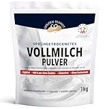 GOLDEN PEANUT Vollmilchpulver sprühgetrocknet 1 kg Trockenmilch Pulver Milch Backen Eiscreme Vorrat