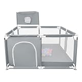 Laufstall Baby,Laufstall baby für Babys mit weichem,Baby...