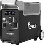 FOSSiBOT F3600 Pro Solargenerator, 3840Wh LiFePO4 Tragbare Powerstation, 3x230V AC Ausgang 3600W (7200W Peak), Stormerzeuger Schnelles Stromspeicher Aufladen Reise Power station, OutdoorCamping