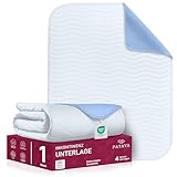 Pataya Inkontinenzunterlage waschbar 50x70 - wasserdichte Matratzenschutz Matratzenauflage nässeschutz Bett Inkontinenzauflage Bettunterlage (50x70 cm)