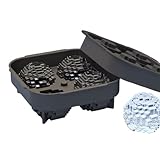 3D-Eiswürfelform, Eiskugelform, 3D-Eiswürfelform, sichere Form, einfaches Freigabe-Design für Schokolade, Vanillesauce, Fruchtgelee