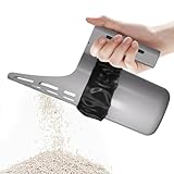 Cat Litter Scoop Kotschaufel, tragbarer Abfalleimer mit großem Fassungsvermögen, mit Halterung für die Reinigung von Haustierabfällen zu Hause, Outdoor-Verwendung für Männer und Muj