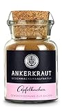 Ankerkraut Apfelkuchen, Kuchen backen, mit Zimt, ohne Zuckerzusatz, frei von Geschmacksverstärker, Mischung würzender Zutaten zum Backen, 65 g im Korkenglas