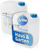 Nanoprotect Essigsäure 60% | 2 x 10 kg | Klimaneutral | Ideal als Reiniger und Entkalker | Für Haus und Garten | Premium Qualität – Made in Germany