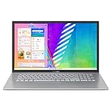 Asus Vivobook 17 Laptop | 17,3' Full-HD Display | Intel Core i7-1065G7 | 16 GB RAM | 512 GB SSD | Windows 11 | QWERTZ Tastatur | Transparent Silver | USB-C | HDMI