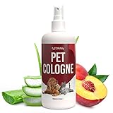 PETSLY Fruchtiges Hundeparfüm gegen Geruch [250ml] - pflegendes Katzen oder Hunde Parfüm zur Neutralisierung schlechter Fell Gerüche bei Hausstieren, Katzen & Hunde Deo mit fruchtigem Pfirsicharoma