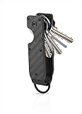 Gugxiom Schlüssel Organizer Metall, Kompakter Key Organizer, Mini Schlüsselanhänger für Herren und Damen, Sichert 2~6 Schlüssel