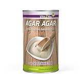 Vita2You Agar Agar 200g - Geliermittel - Glutenfrei - EU Anbau - veganes Agar Pulver in Lebensmittelqualität - pflanzliche Gelatine - Premium Qualität