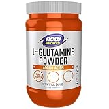 Now Foods L-Glutamine, 454g veganes Pulver, Aminosäure, Laborgeprüft, Vegetarisch, Glutenfrei, Sojafrei, Gentechnikfrei