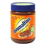 Ovomaltine Crunchy Cream Brotaufstrich - einzigartig knusprige Schoko-Creme ohne Palmöl - süßer Aufstrich mit knusprigen Ovomaltine Stückchen - hergestellt in der Schweiz (1 x 380g)