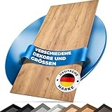 Tischplatte 140x70 | Arbeitsplatte, Küchenarbeitsplatte, Schreibtischplatte aus Holz | Hochwertige Holzplatte für Büro oder als Esstischplatte, Küchenplatte | Holzplatten (Gold Craft Oak)