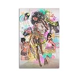 XMXPOSTARS Is It – Tyla Poster, Heimdekoration, Musik, Leinwand, Wandkunst für Zimmer, ästhetisch, 40 x 60 cm, ungerahmter Stil