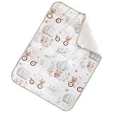Babybett Matratzenauflage | Matratzenschutz Für Babybett - Weiche Bassinett Unterlage Mit Molton Für Nachtschutz Bei Bettnässen